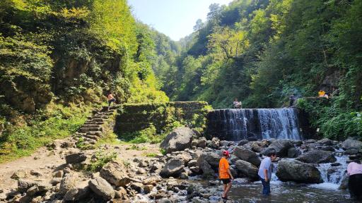 عکس آبشار امامزاده ابراهیم