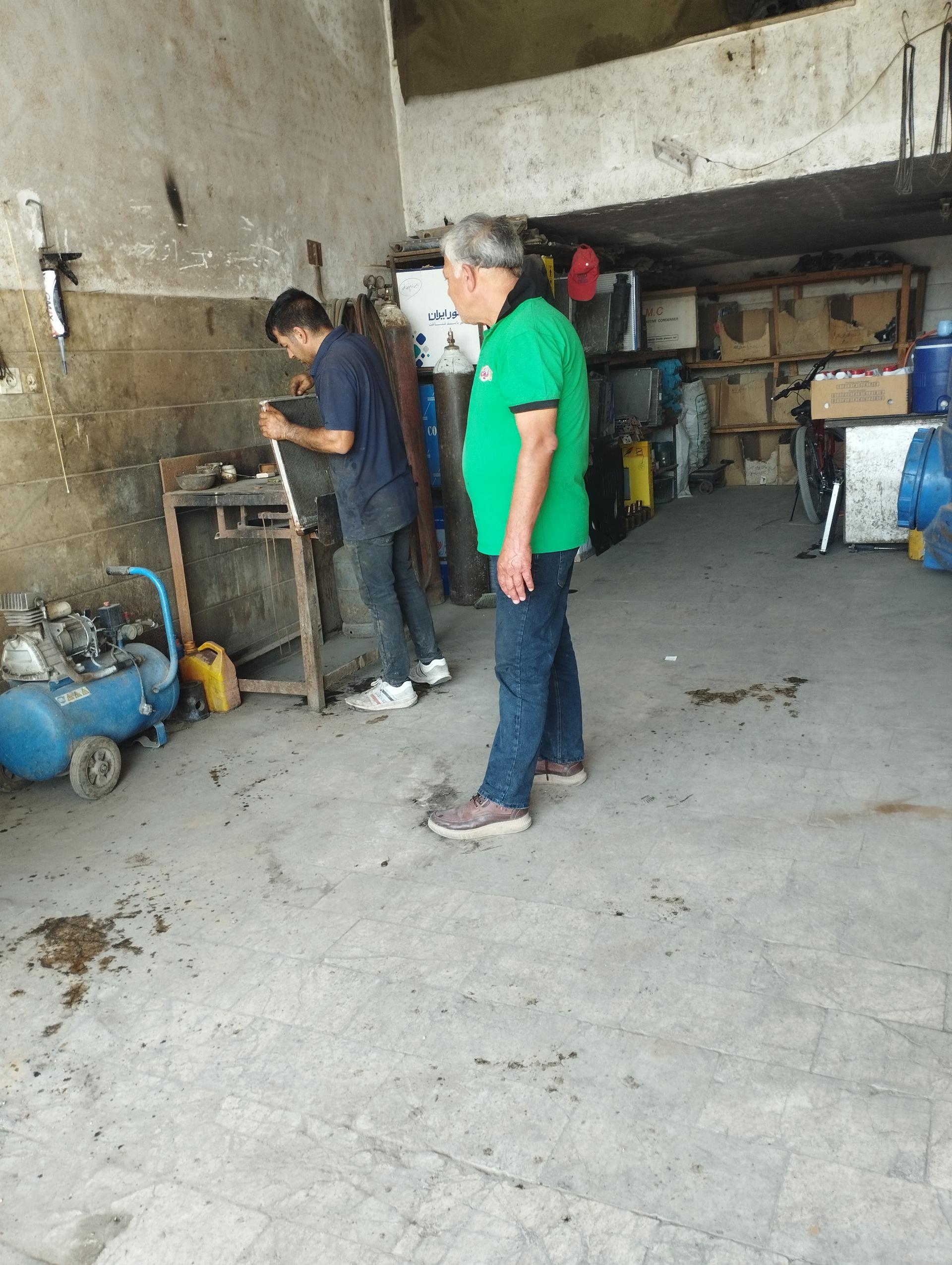 عکس خدمات نوین رادیاتور