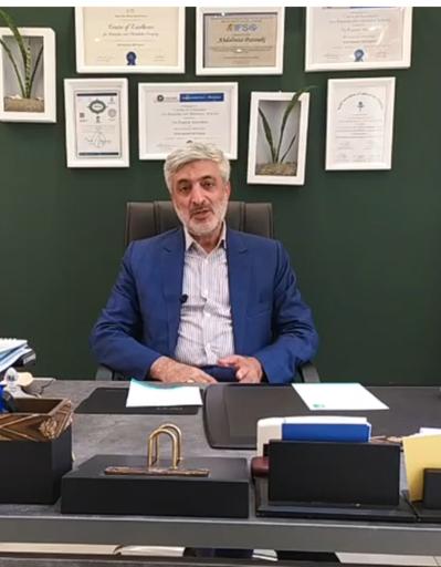 عکس دکتر عبدالرضا پازوکی فلوشیپ جراحی چاقی و درون بین