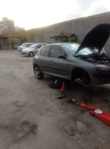 عکس تعمیرات جعبه فرمان هیدرولیک مهیار