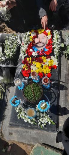 عکس مزار غلامعلی نقدی سده