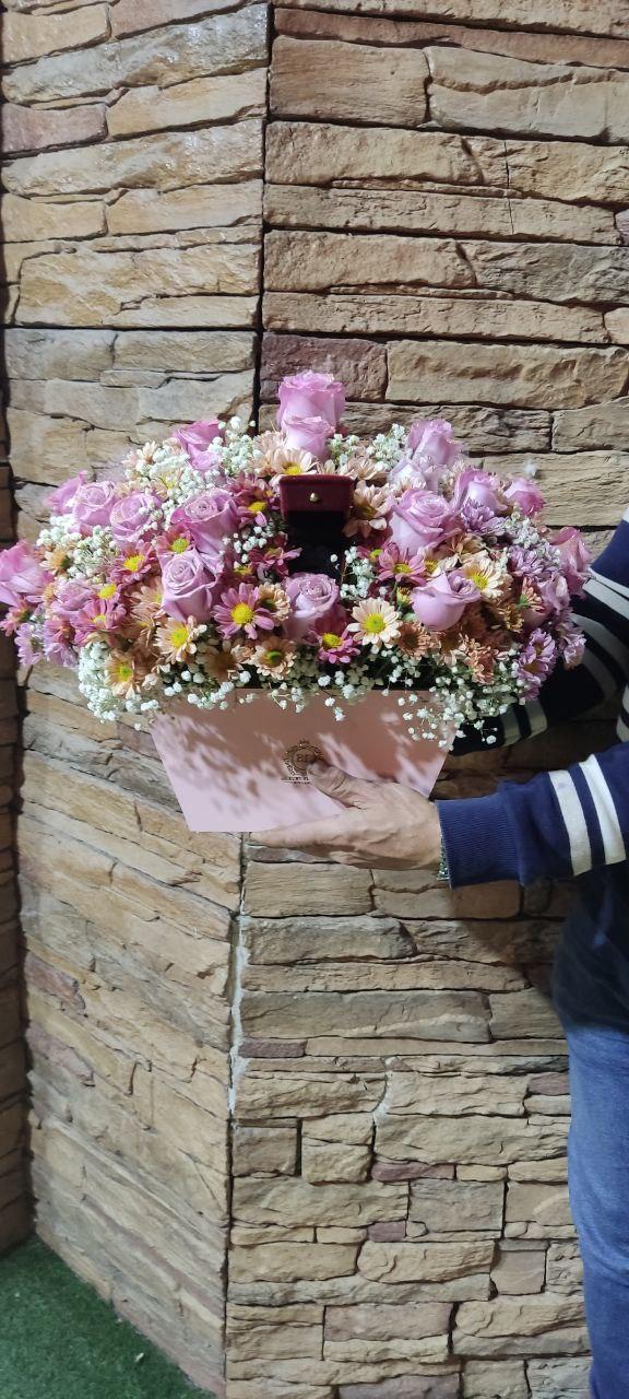 عکس گل فروشی گل یخ