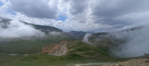 عکس گردنه اسالم به خلخال