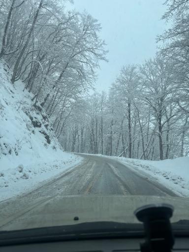 عکس گردنه اسالم به خلخال