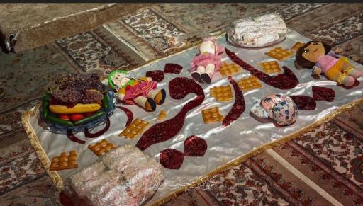 عکس هیئت گریه کنان حضرت علی اکبر (ع)