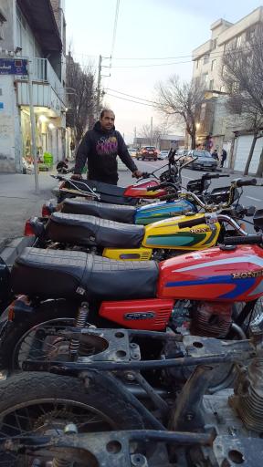 عکس موتور سازی حسین