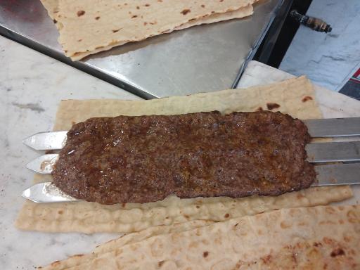 عکس کباب سه سیخ اسمعلی سنقری