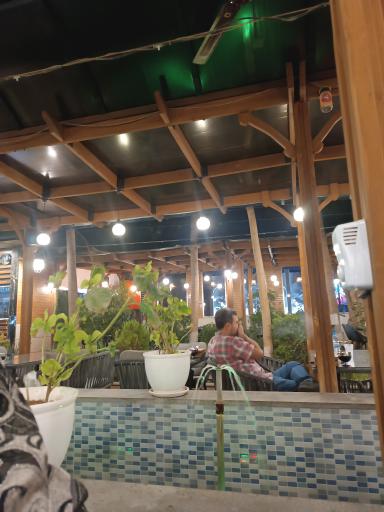 عکس باغ رستوران دلوین