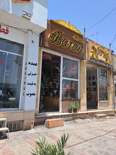 عکس گل فروشی باران