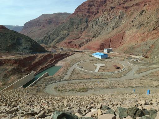 عکس سد شهید مدنی