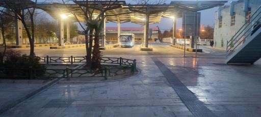 عکس ایستگاه اتوبوس مترو علی آباد وصال