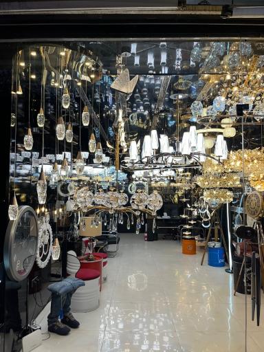 عکس لوستر مینل