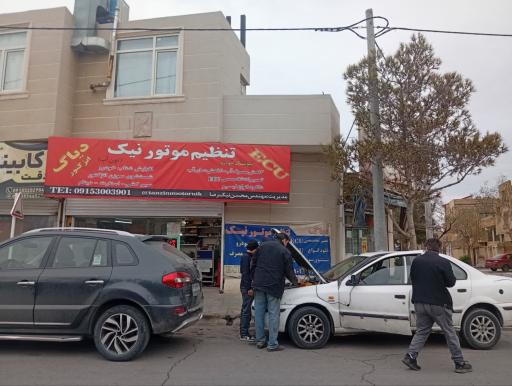 عکس دیاگ  خودرو  تنظیم موتور نیک