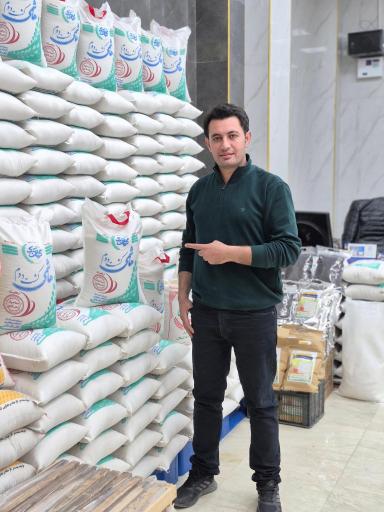 عکس برنج گیلان تک نمازی