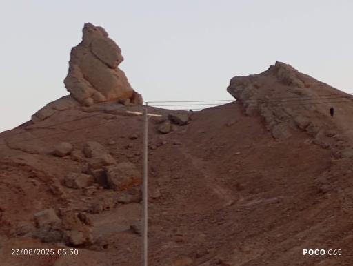 عکس آب انبار کوه ریگ