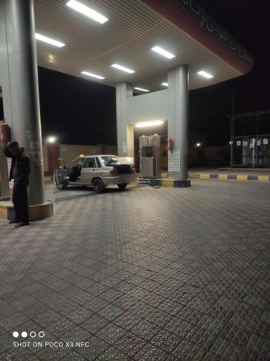 عکس پمپ گاز CNG سده لنجان