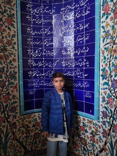 عکس حوضخانه آرامگاه سعدی