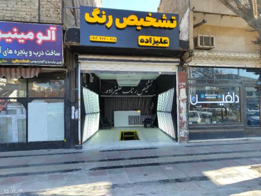 عکس کارشناسی رنگ بدنه و فنی خودرو علیزاده