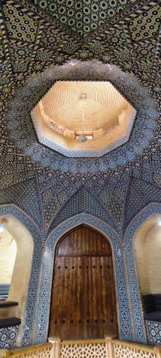 عکس حوضخانه آرامگاه سعدی