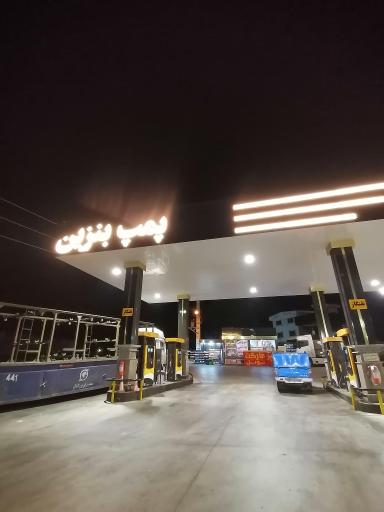 عکس پمپ بنزین و گازوئیل