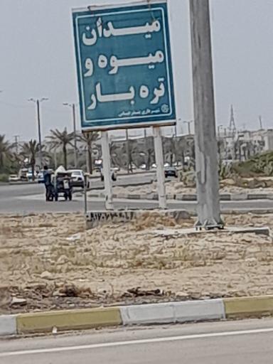 عکس میدان میوه و تره بار