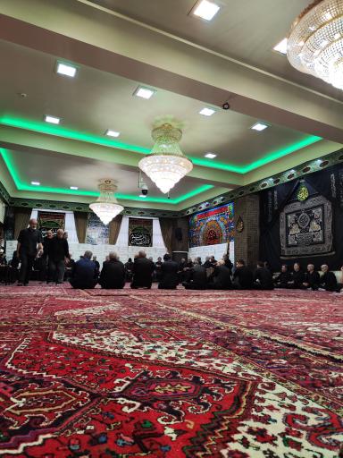 عکس حسینیه زنجیرزنان راسته کوچه