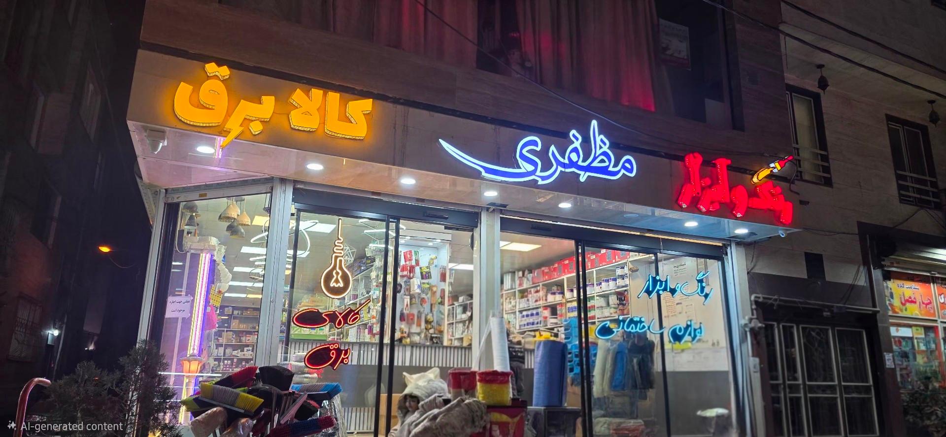عکس رنگ و ابزار مظفری