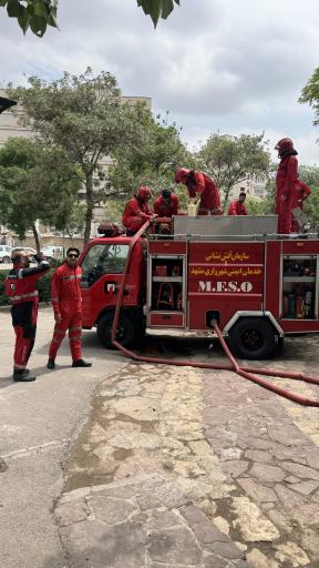 عکس ایستگاه شماره 32 آتش نشانی