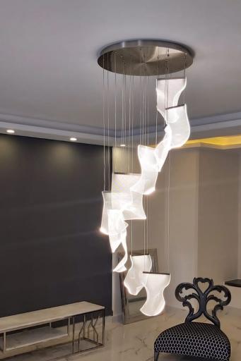 عکس لوستر ژرفا