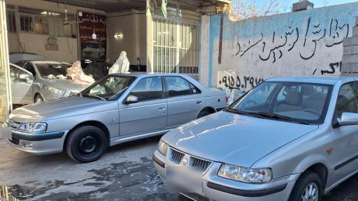 عکس نقاشی اتومبیل مسعود