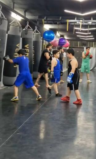 آموزش بوکس امیر رنجی