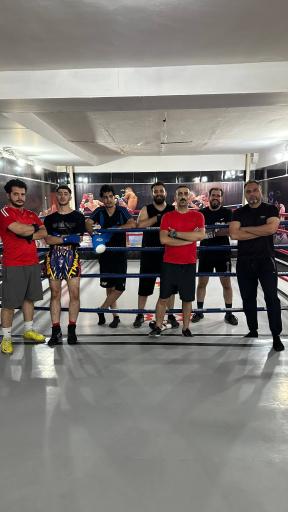 عکس آموزش بوکس امیر رنجی