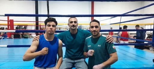 عکس آموزش بوکس امیر رنجی