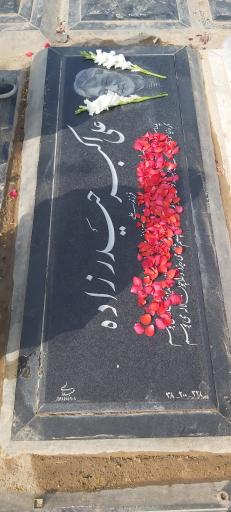 عکس مزار علی اکبر حیدرزاده