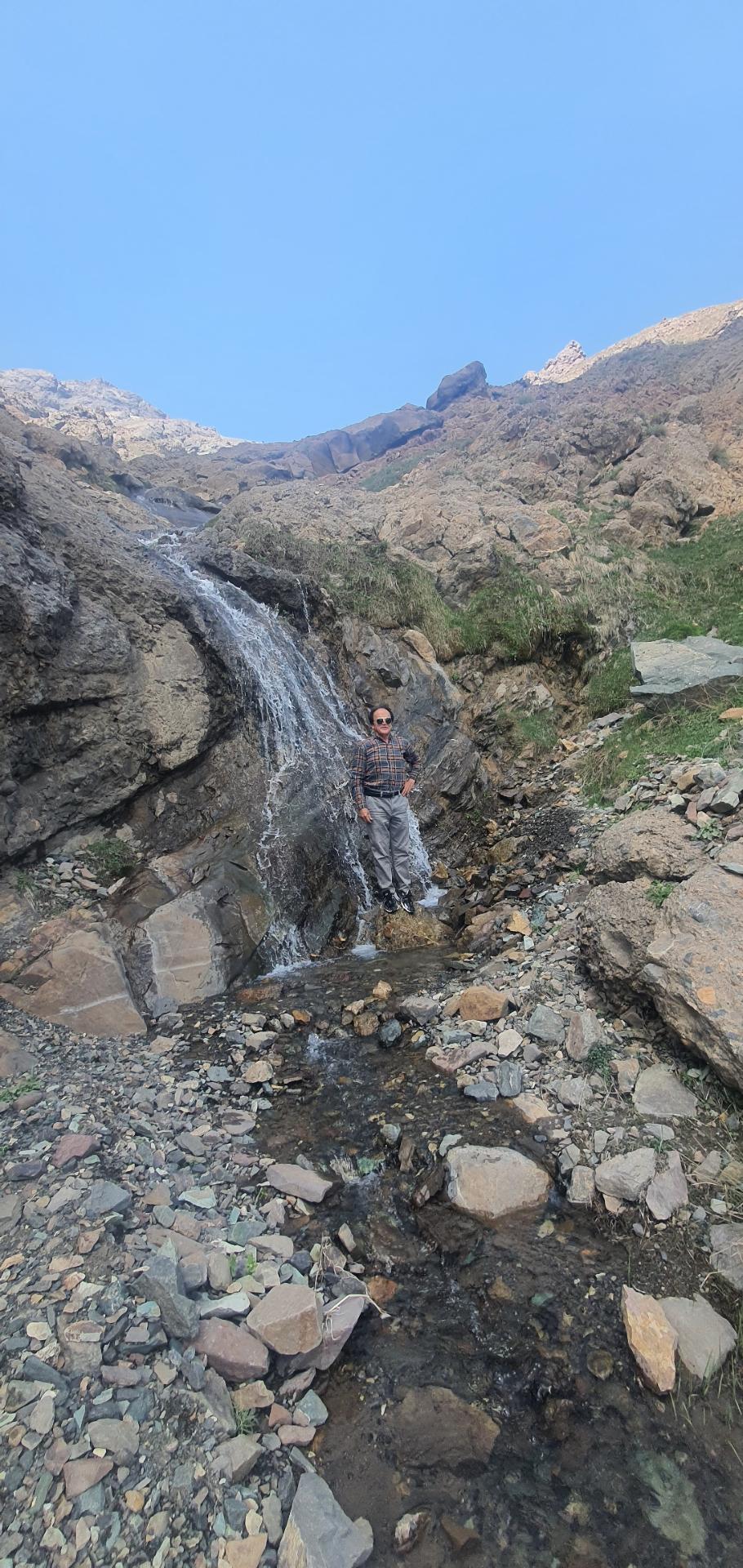 عکس آبشار دوم دشت هویج ، سمت شمالشرق