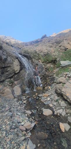 عکس آبشار دوم دشت هویج ، سمت شمالشرق