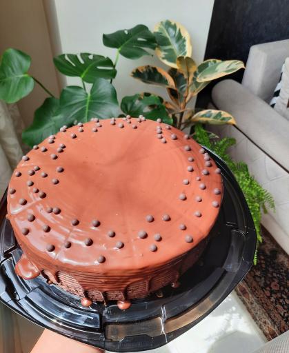 عکس کیک کافه ای