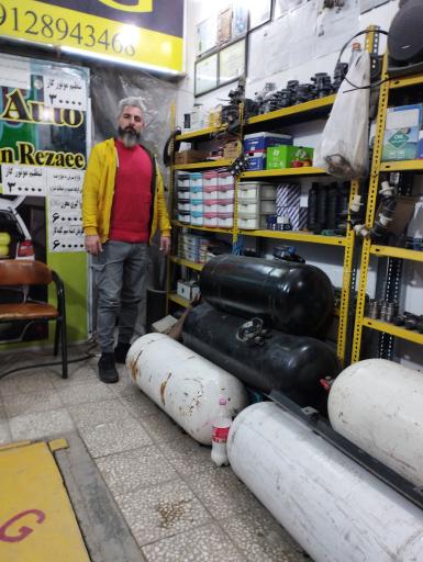 عکس تعمیرگاه CNGحسن رضایی