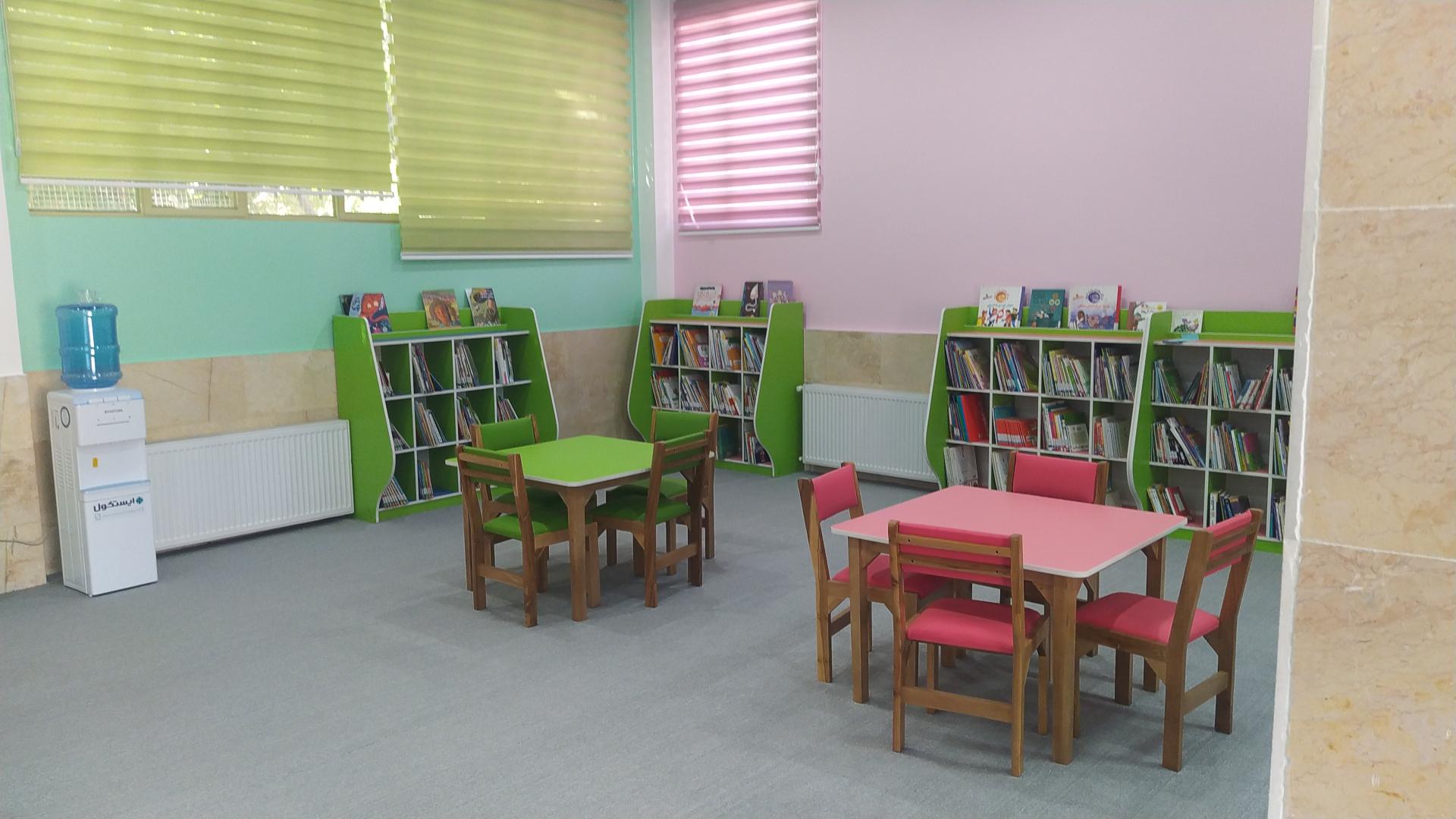 عکس کتابخانه هدهد رباط کریم 