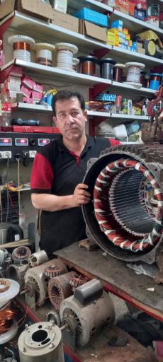 عکس سیم پیچی عبداللهی