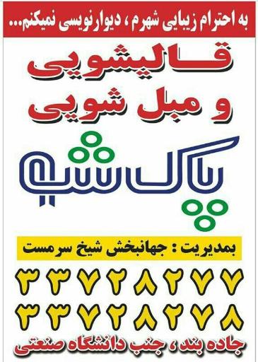 عکس قالیشویی پاکشو