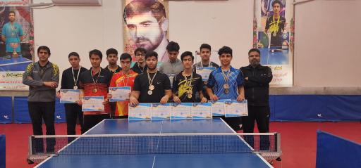 باشگاه تنیس روی میز سردار شهید مختار مهماندوست