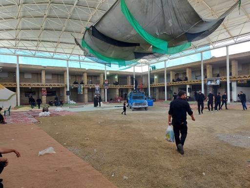 عکس حسینیه اعظم باغملک