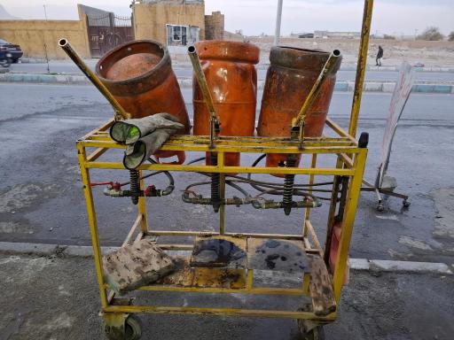 عکس شارژ پیک نیک و کپسول گاز مایع سهرابی