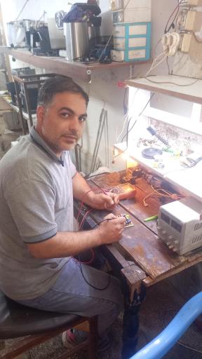 عکس تعمیرات اسپرسوساز چروی