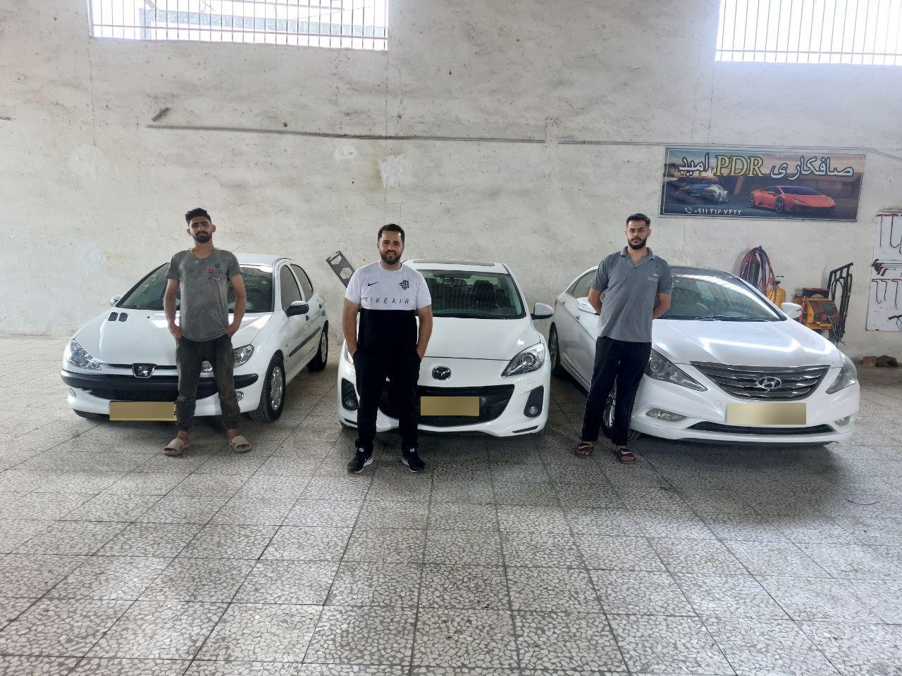 عکس صافکاری PDR امید حیدرپور