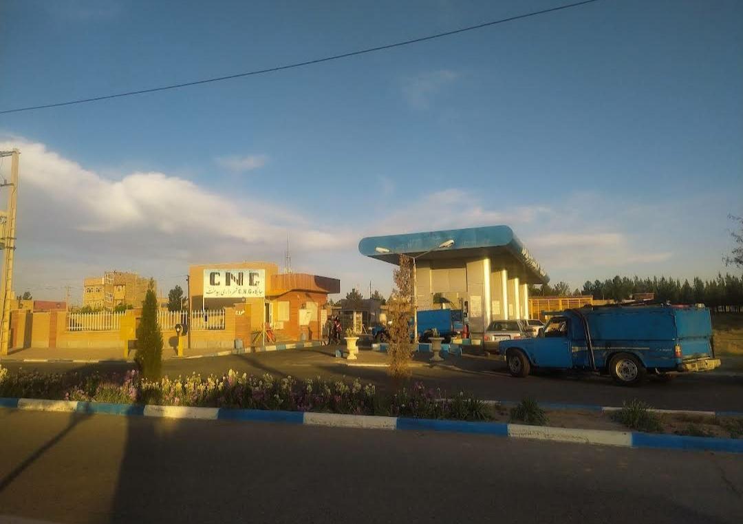 عکس پمپ گاز CNG شهرداری بیدخت