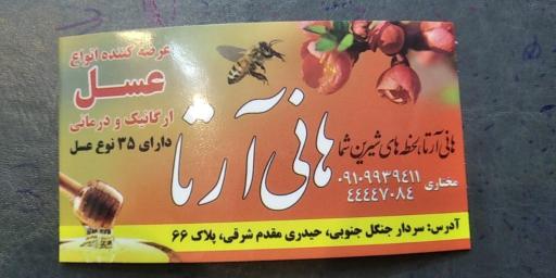 عکس عسل هانی آرتا