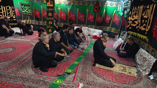 عکس هیئت متوسلین بحضرت علی اصغر (ع)