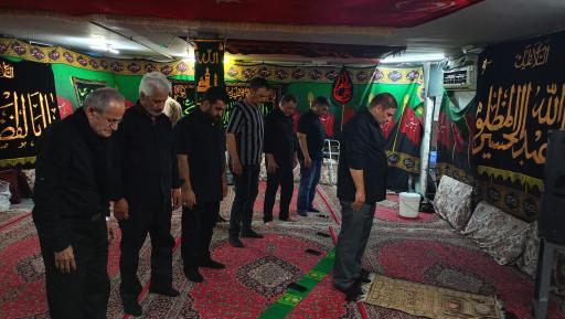 عکس هیئت متوسلین بحضرت علی اصغر (ع)